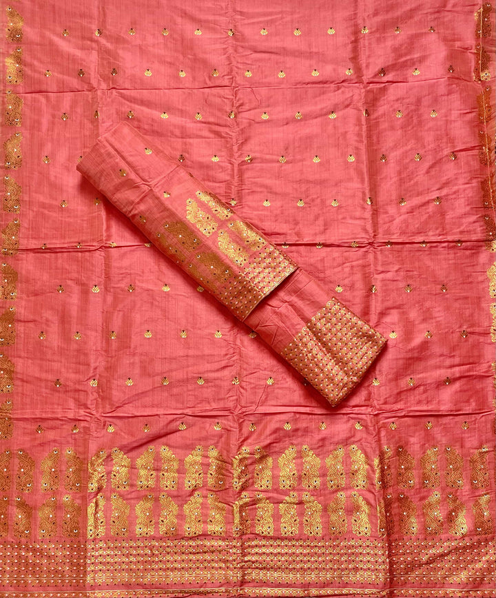 Premium Bhagalpuri Art Toss* Mekhela Sador