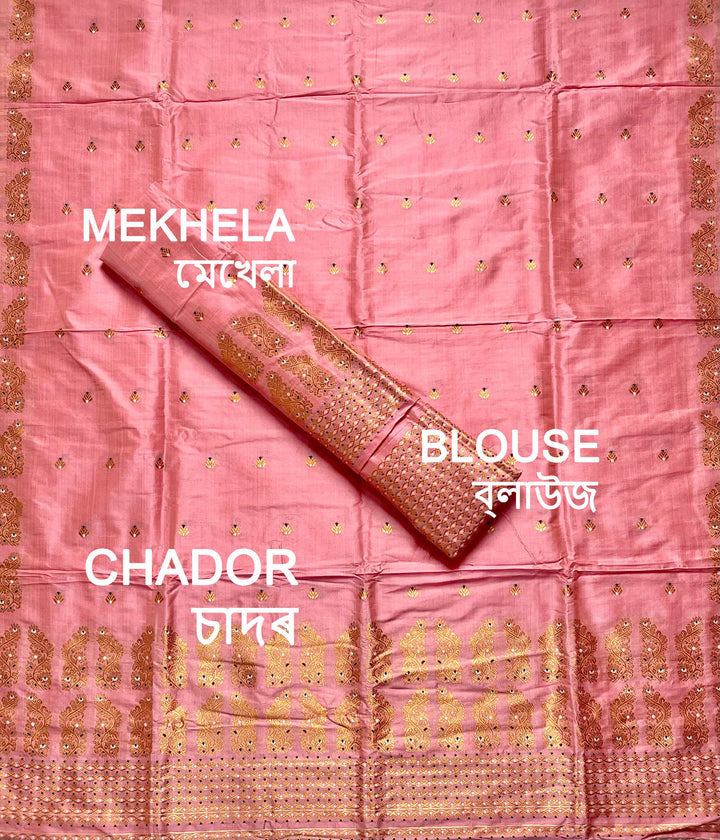 Premium Bhagalpuri Art Toss* Mekhela Sador