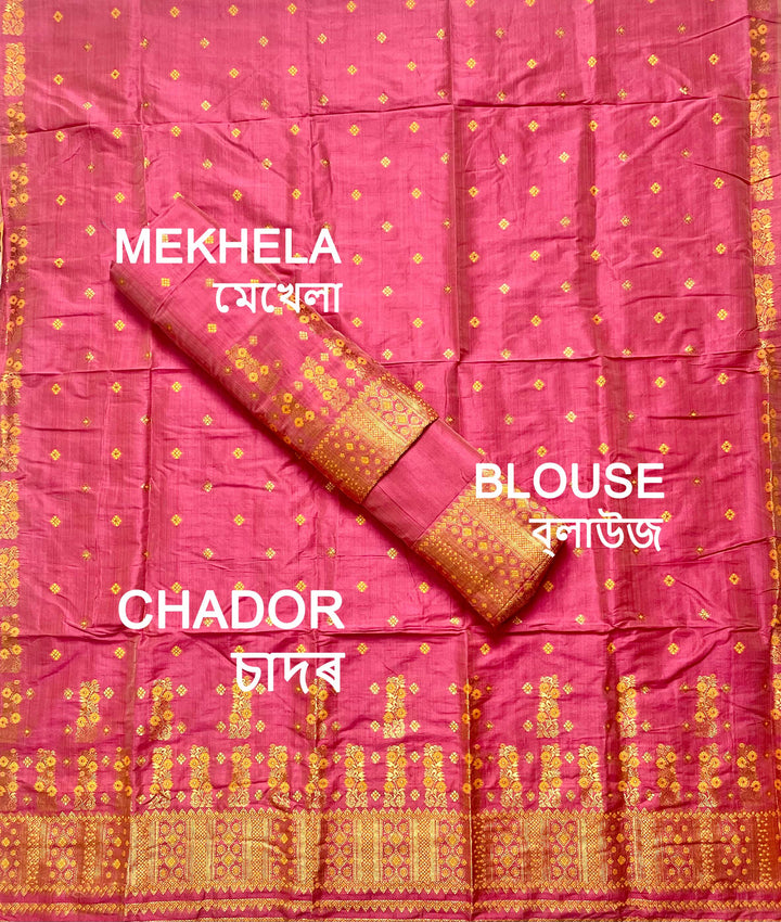 Premium Bhagalpuri Art Toss* Mekhela Sador