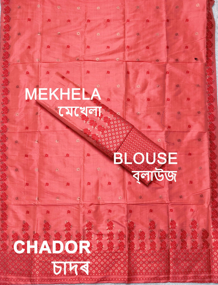 Premium Bhagalpuri Art Toss* Mekhela Sador