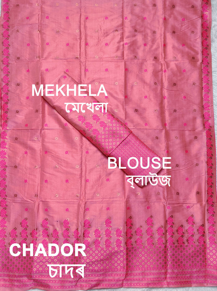 Premium Bhagalpuri Art Toss* Mekhela Sador