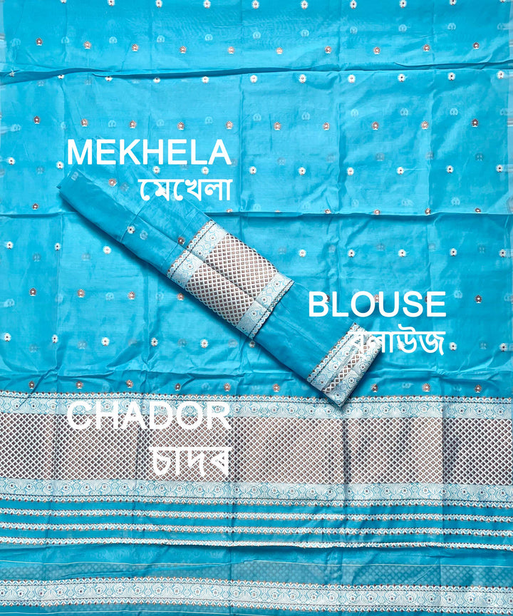 Dhaga-Work AC Cotton* Mekhela Sador