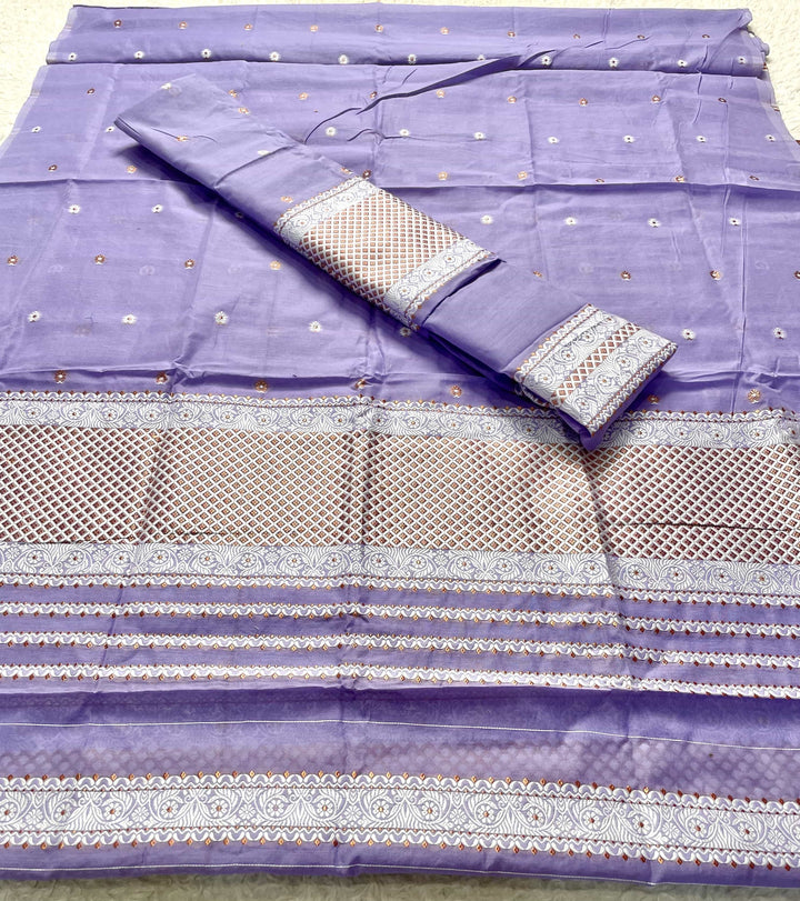 Dhaga-Work AC Cotton* Mekhela Sador