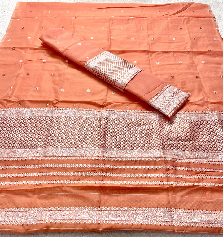 Dhaga-Work AC Cotton* Mekhela Sador