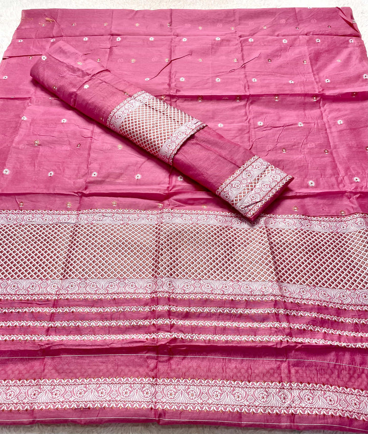 Dhaga-Work AC Cotton* Mekhela Sador