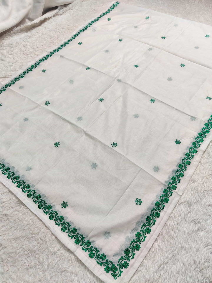 Embroidered Cotton Chador