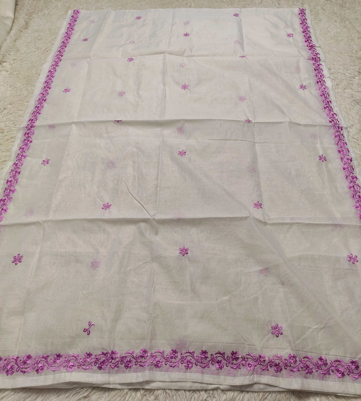 Embroidered Cotton Chador