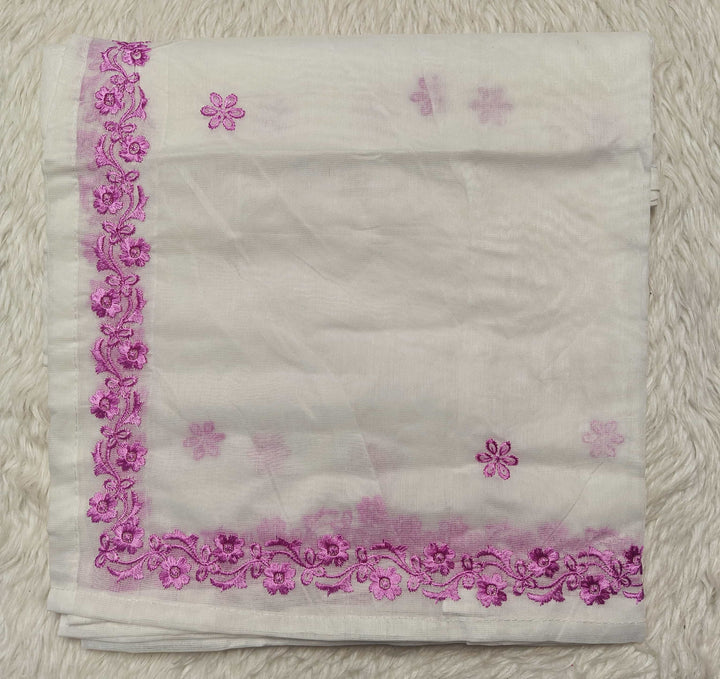 Embroidered Cotton Chador