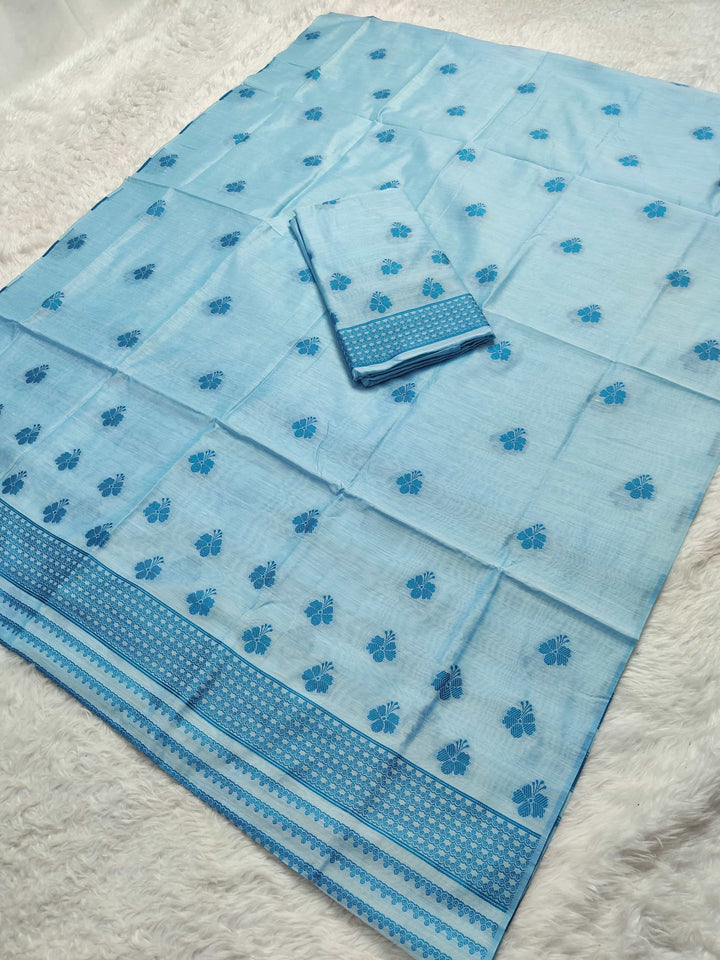 Dhaga-Work AC Cotton* Mekhela Sador