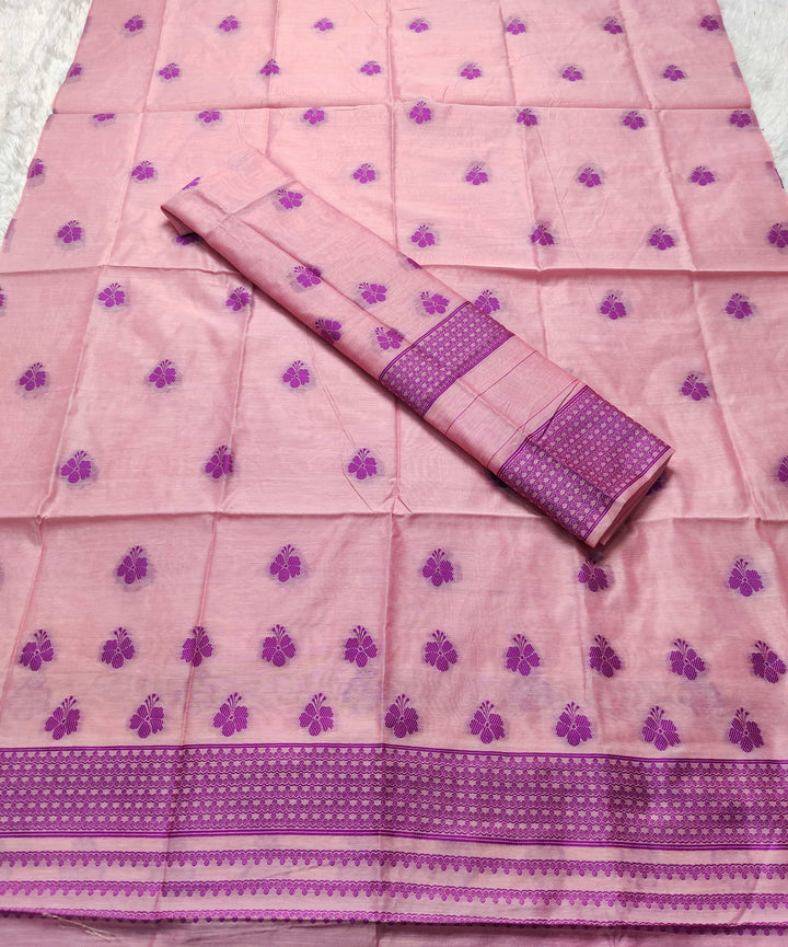 Dhaga-Work AC Cotton* Mekhela Sador