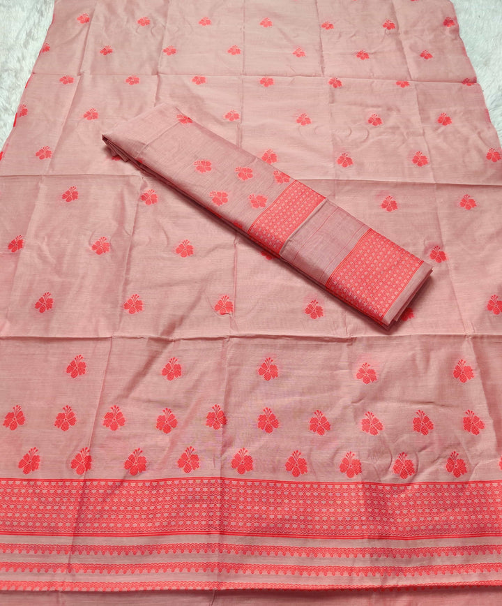 Dhaga-Work AC Cotton* Mekhela Sador