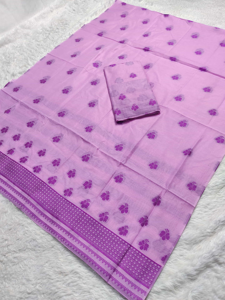 Dhaga-Work AC Cotton* Mekhela Sador