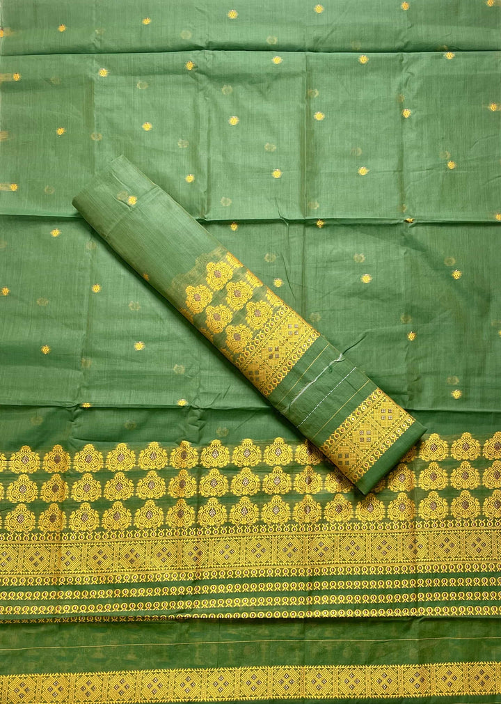 Dhaga Weaving Work Premium Cotton* Mekhela Sador