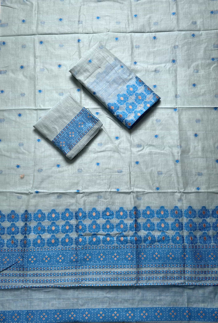 Dhaga Weaving Work Premium Cotton* Mekhela Sador