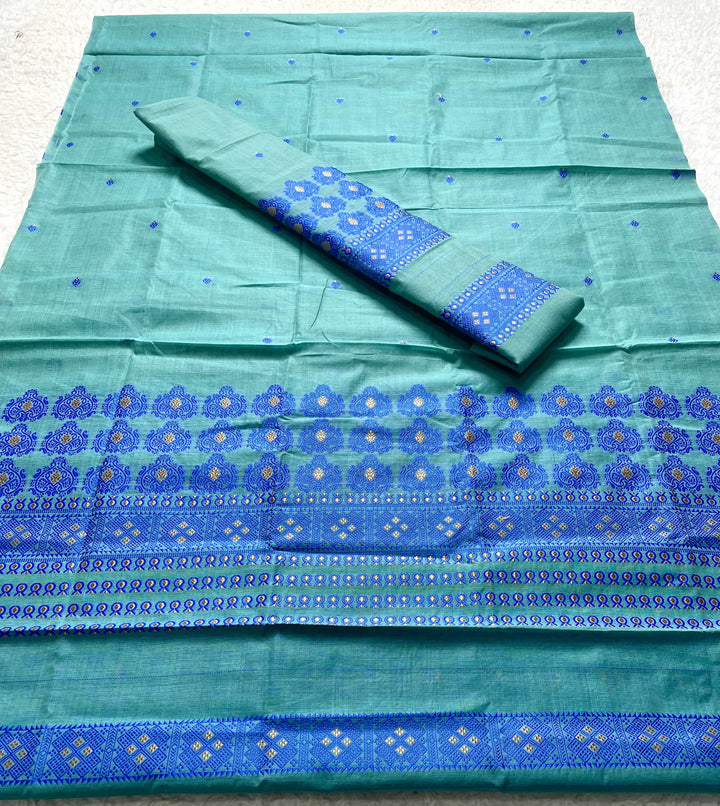 Dhaga Weaving Work Premium Cotton* Mekhela Sador