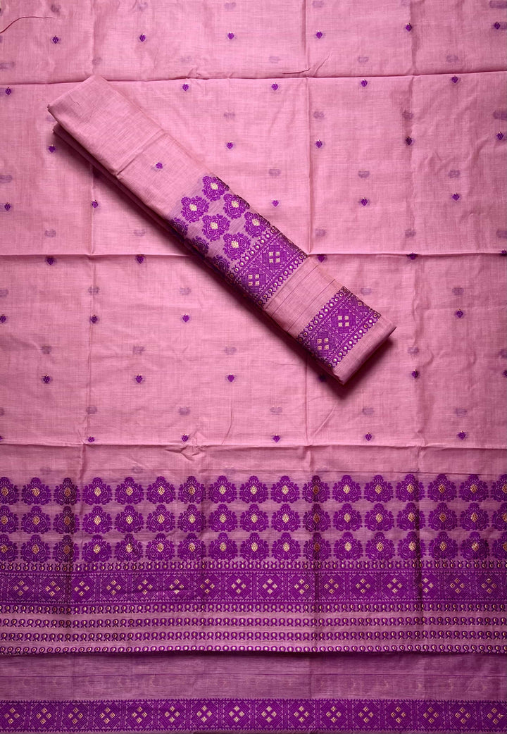 Dhaga Weaving Work Premium Cotton* Mekhela Sador