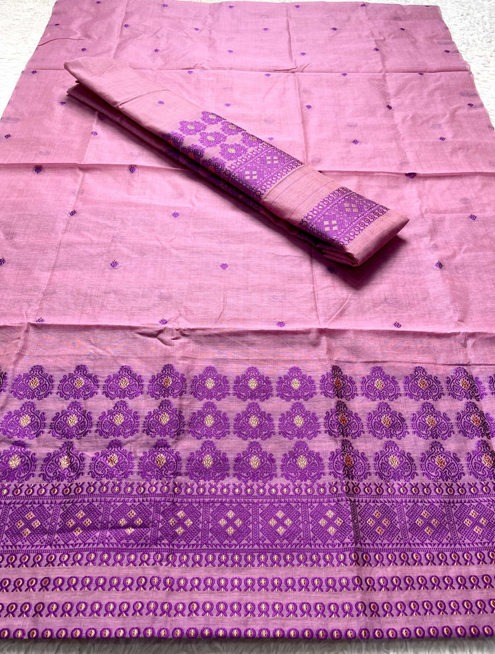 Dhaga Weaving Work Premium Cotton* Mekhela Sador