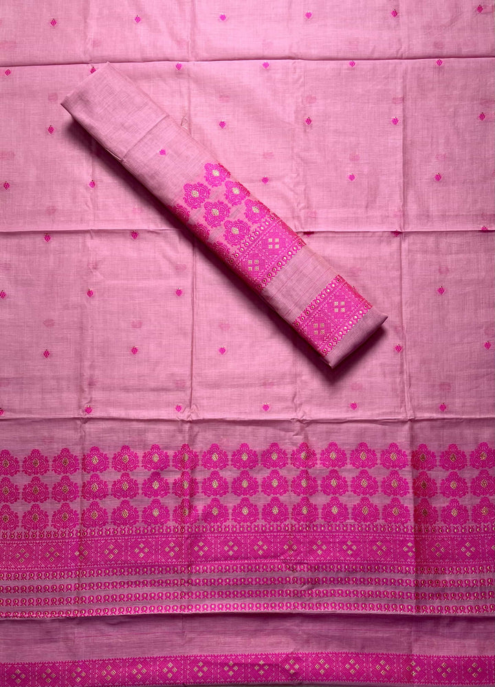 Dhaga Weaving Work Premium Cotton* Mekhela Sador