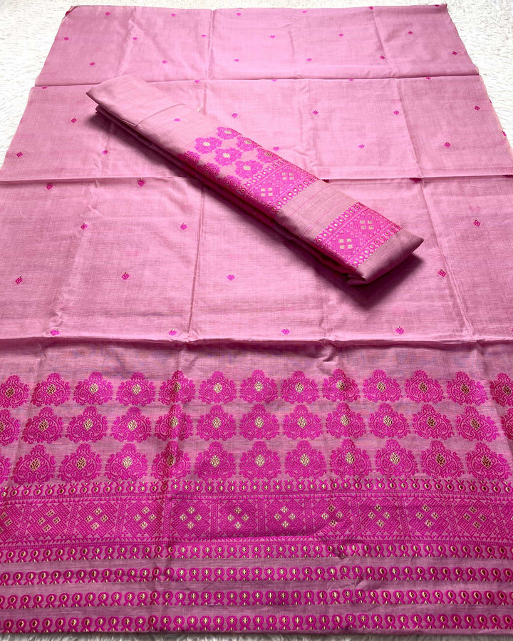 Dhaga Weaving Work Premium Cotton* Mekhela Sador