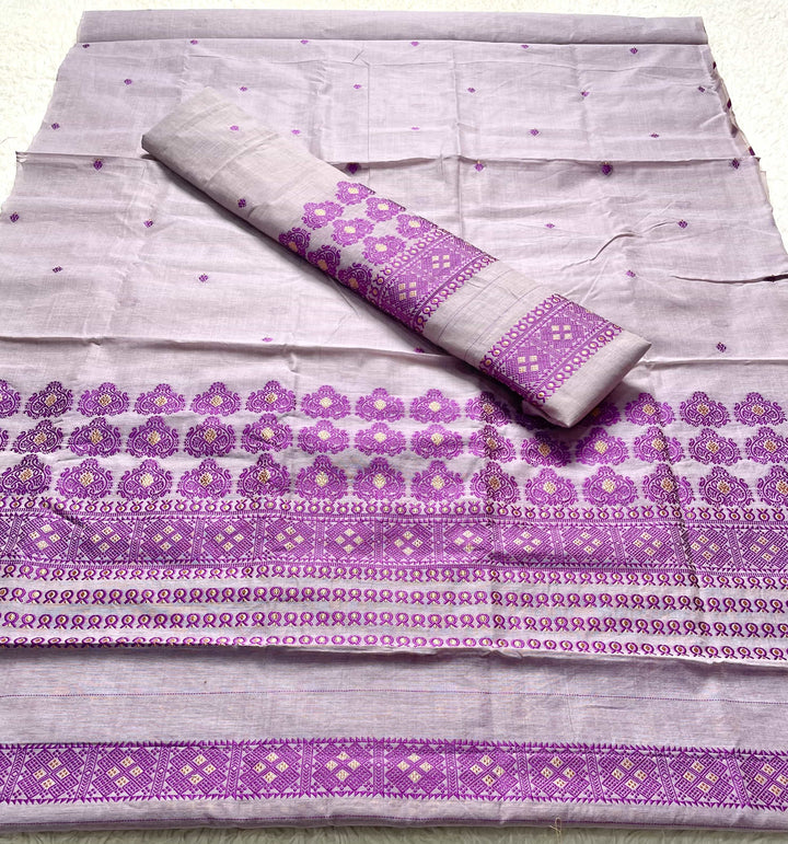 Dhaga Weaving Work Premium Cotton* Mekhela Sador