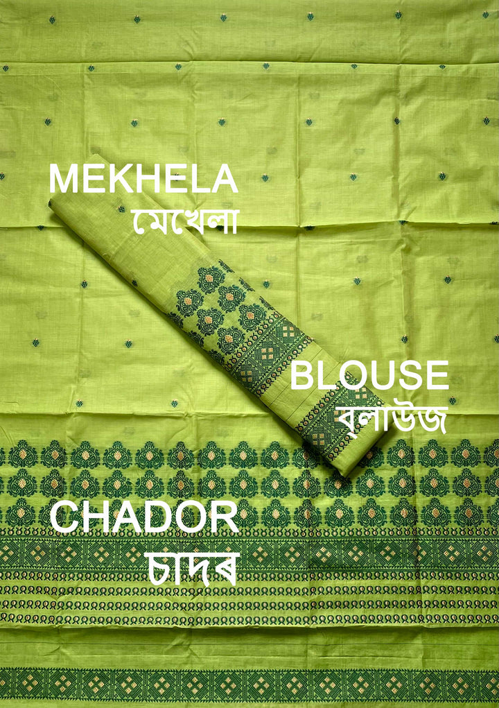 Dhaga Weaving Work Premium Cotton* Mekhela Sador