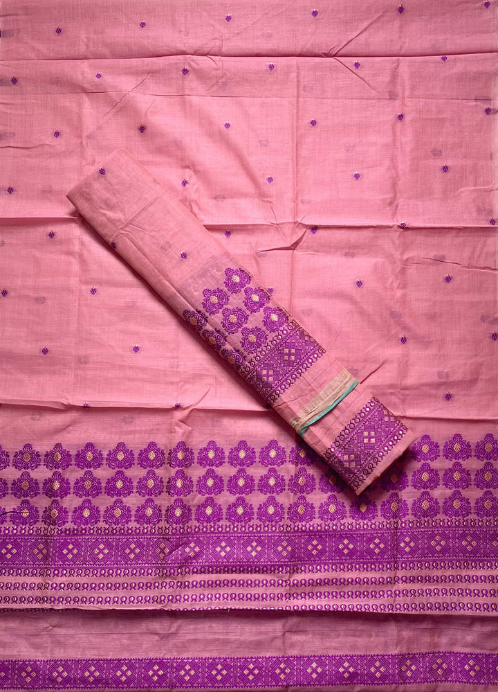 Dhaga Weaving Work Premium Cotton* Mekhela Sador