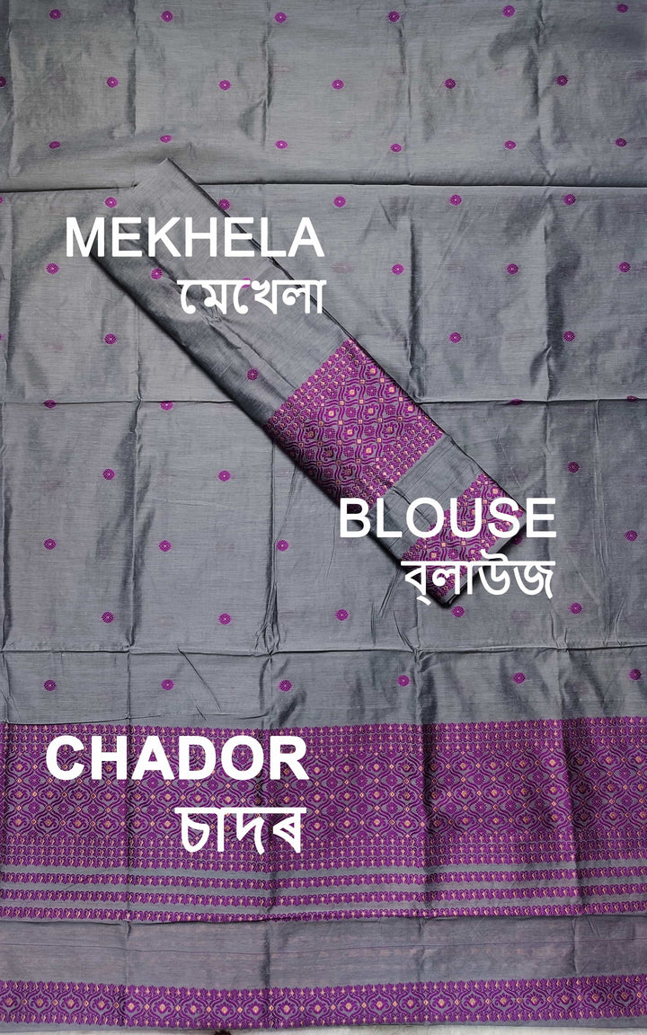 Dhaga Weaving Work Premium Cotton* Mekhela Sador