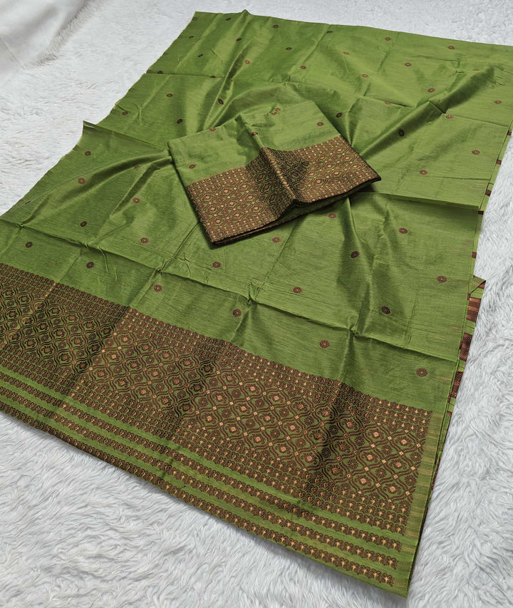 Dhaga Weaving Work Premium Cotton* Mekhela Sador