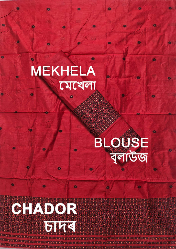 Dhaga Weaving Work Premium Cotton* Mekhela Sador