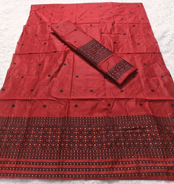 Dhaga Weaving Work Premium Cotton* Mekhela Sador