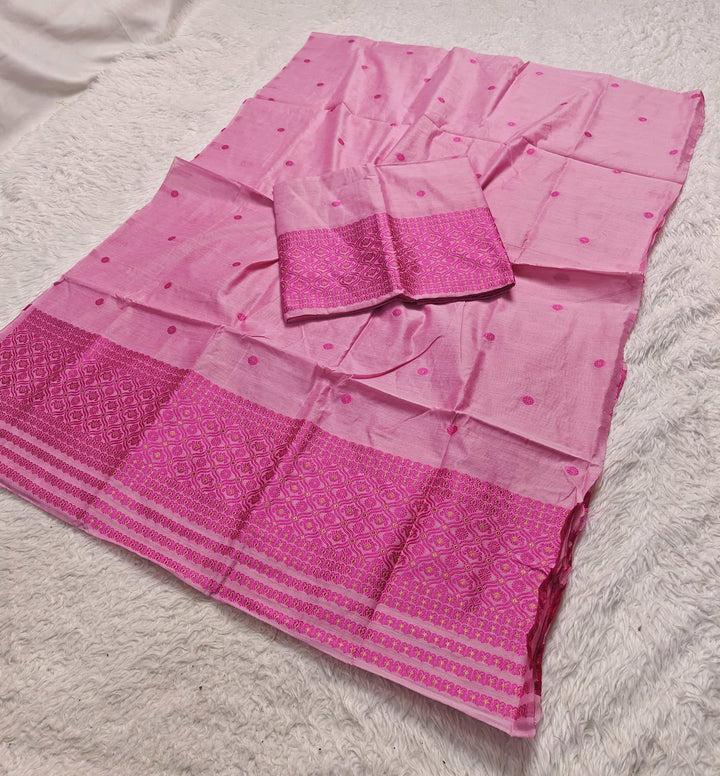 Dhaga Weaving Work Premium Cotton* Mekhela Sador