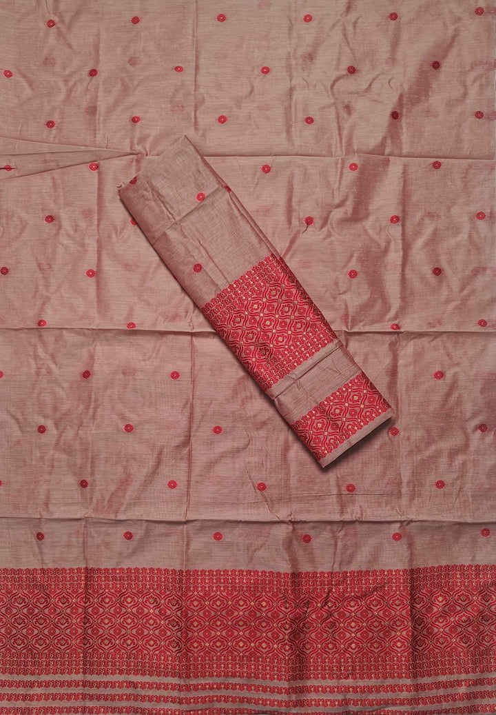 Dhaga Weaving Work Premium Cotton* Mekhela Sador