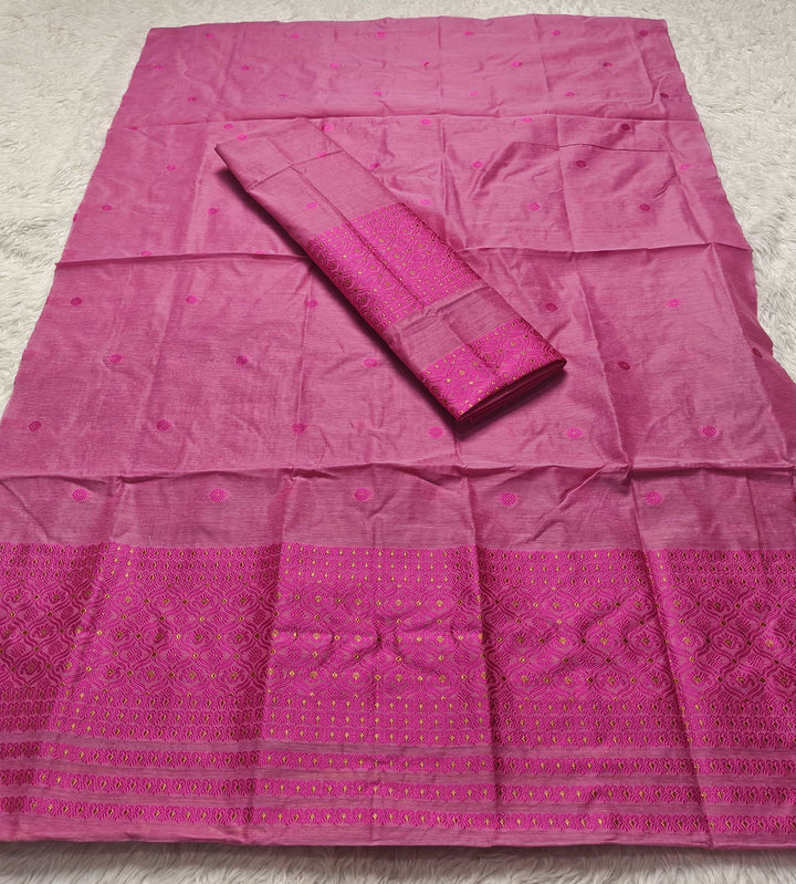 Dhaga Weaving Work Premium Cotton* Mekhela Sador