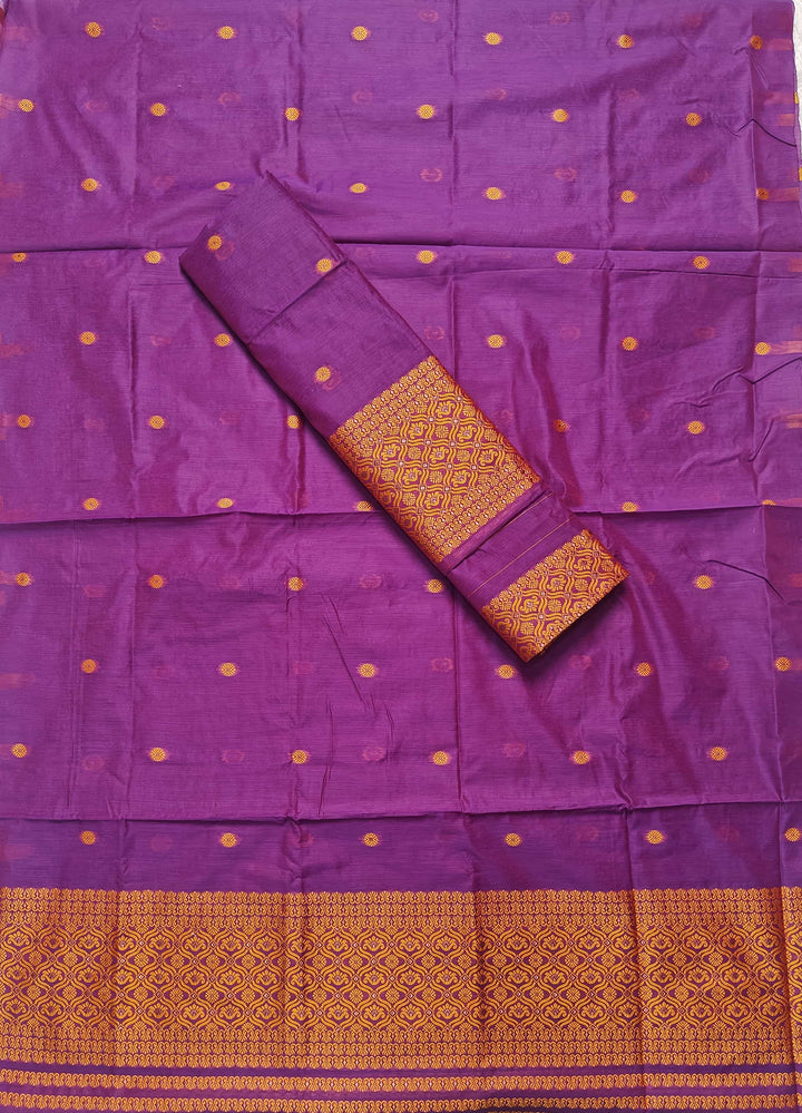 Dhaga Weaving Work Premium Cotton* Mekhela Sador