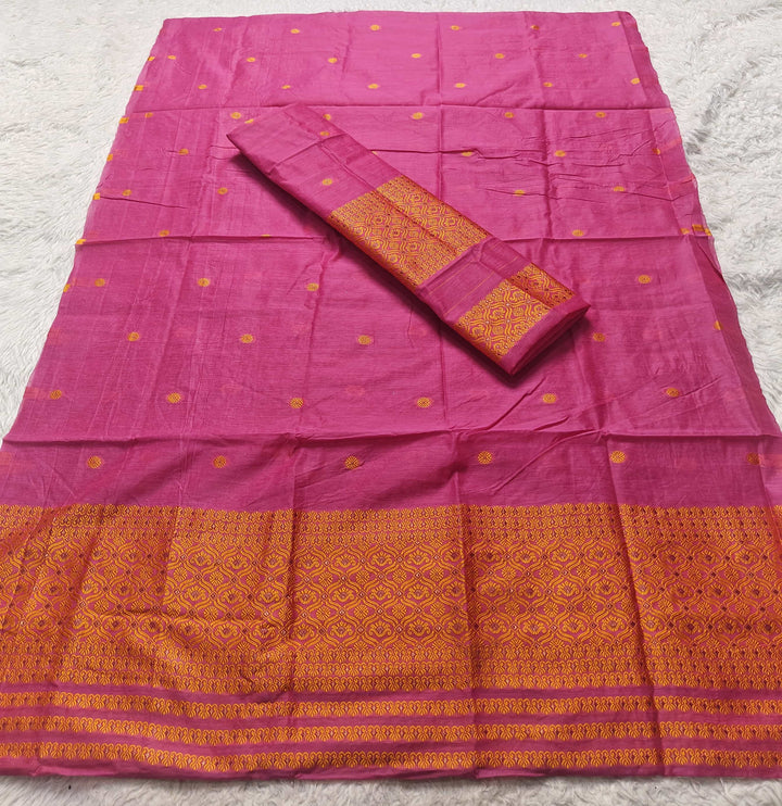 Dhaga Weaving Work Premium Cotton* Mekhela Sador