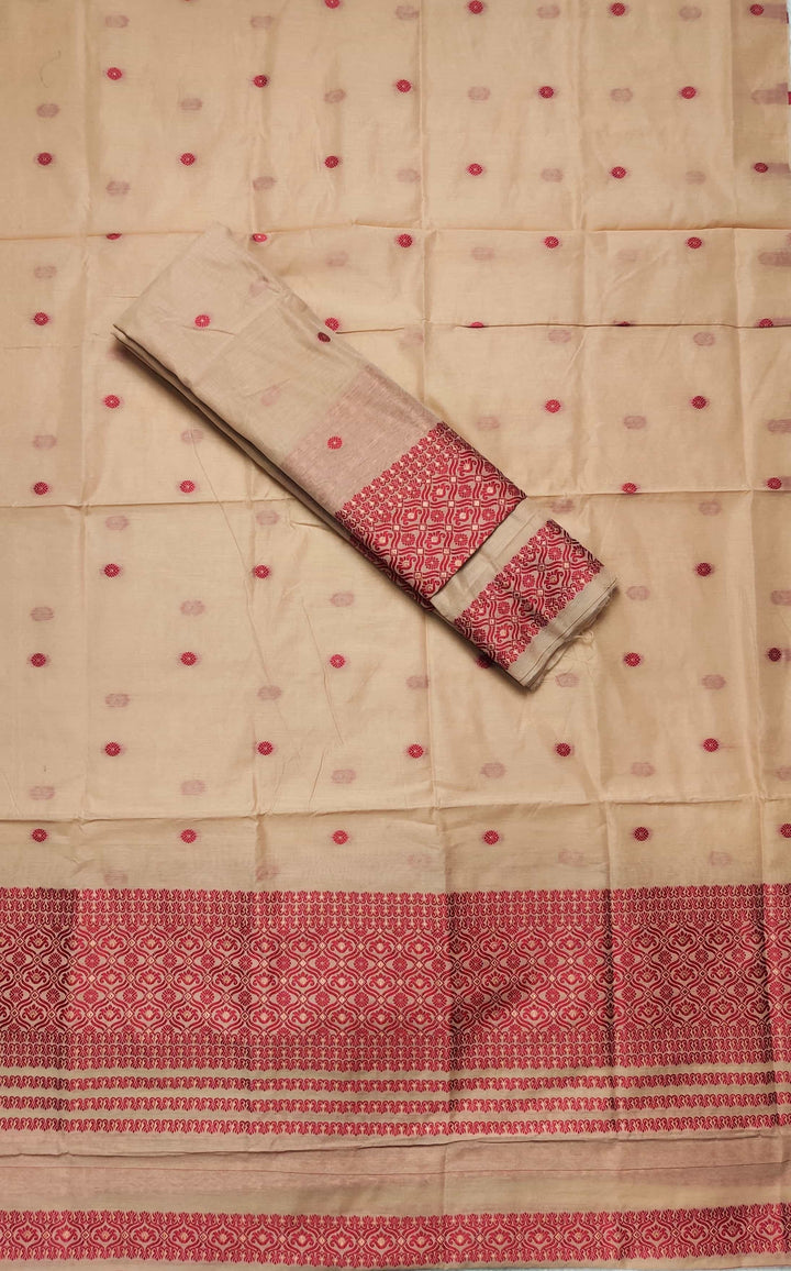 Dhaga Weaving Work Premium Cotton* Mekhela Sador