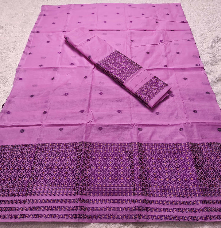 Dhaga Weaving Work Premium Cotton* Mekhela Sador