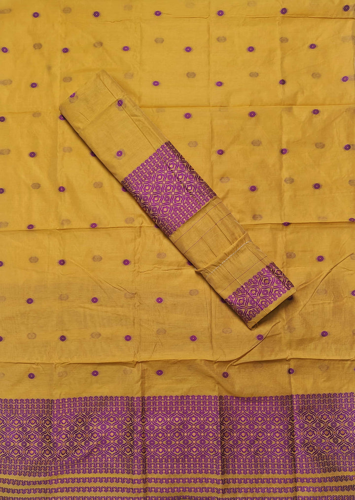 Dhaga Weaving Work Premium Cotton* Mekhela Sador