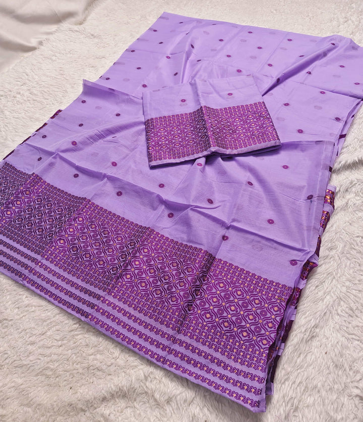 Dhaga Weaving Work Premium Cotton* Mekhela Sador