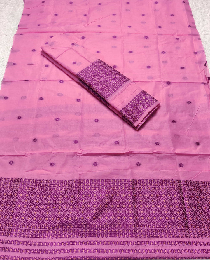 Dhaga Weaving Work Premium Cotton* Mekhela Sador