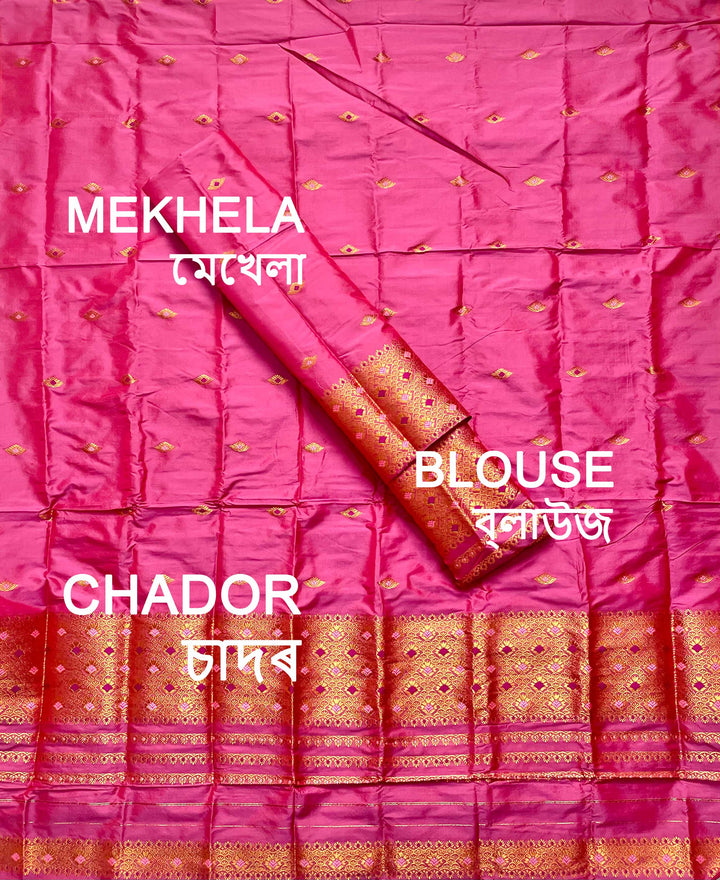 Small Buti Mix Set Mekhela Sador