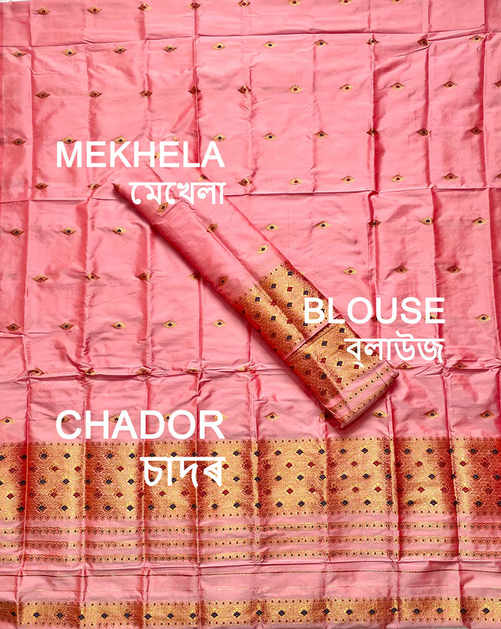 Small Buti Mix Set Mekhela Sador