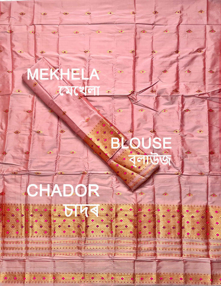 Small Buti Mix Set Mekhela Sador