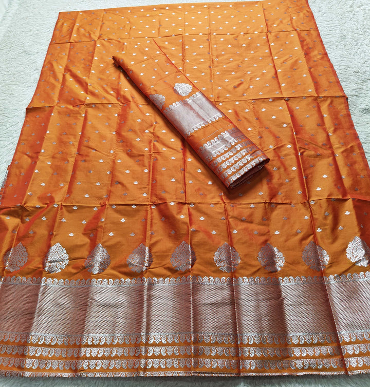 Silver Jari Mix Set Mekhela Sador