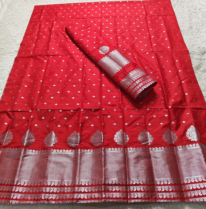 Silver Jari Mix Set Mekhela Sador