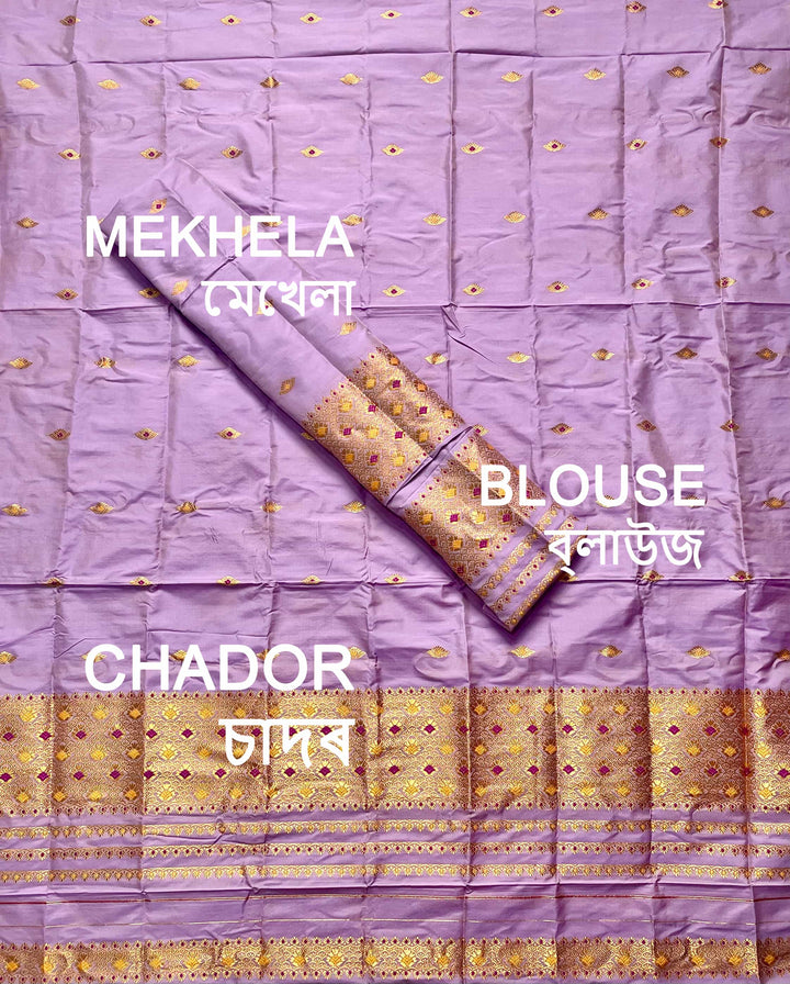 Small Buti Mix Set Mekhela Sador