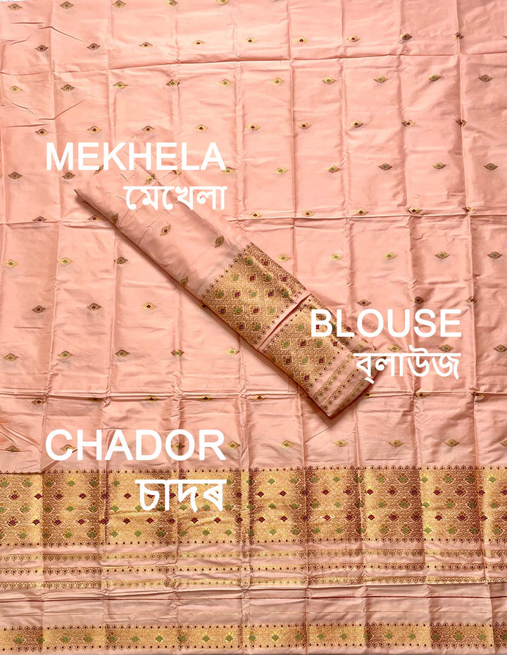 Small Buti Mix Set Mekhela Sador