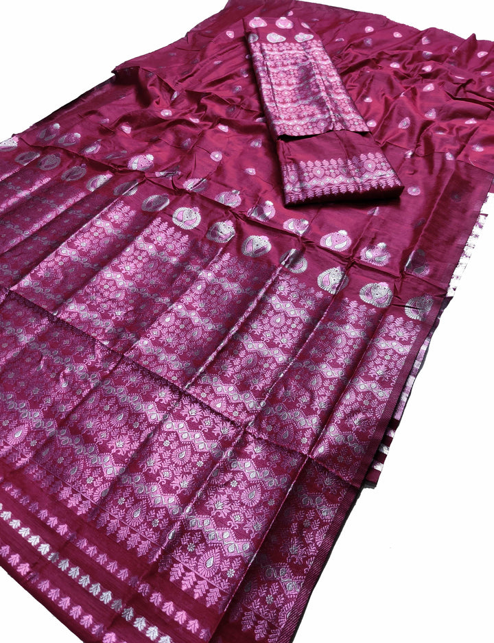 Colouring Jari AC Cotton* Mekhela Sador