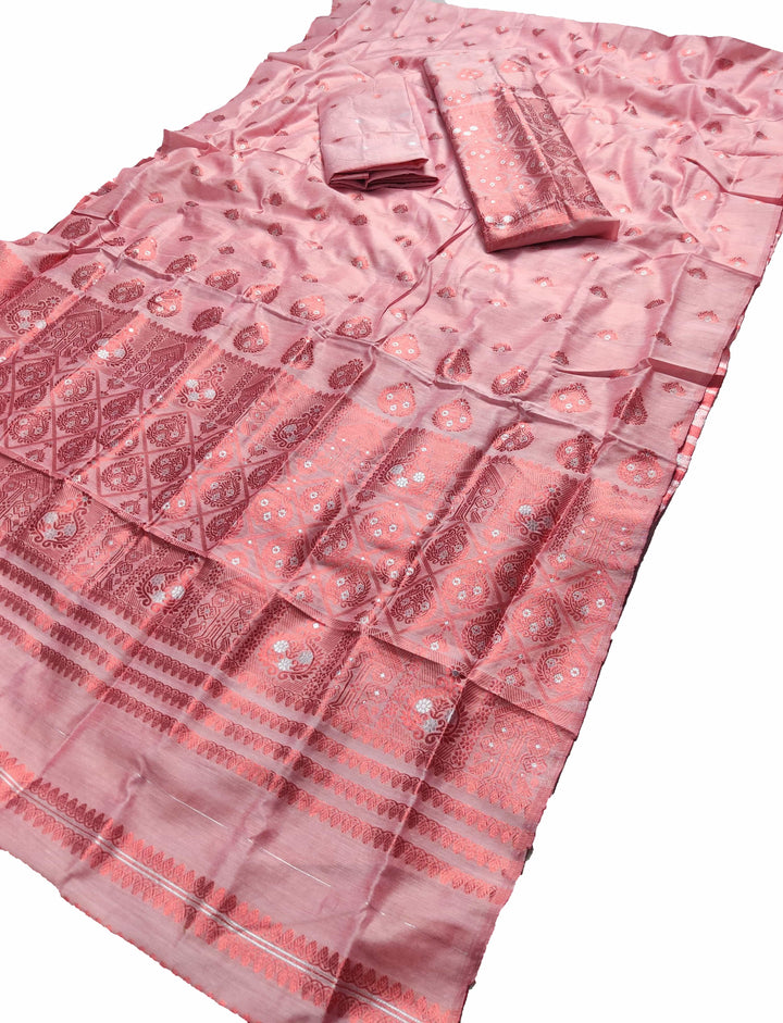 Colouring Jari AC Cotton* Mekhela Sador