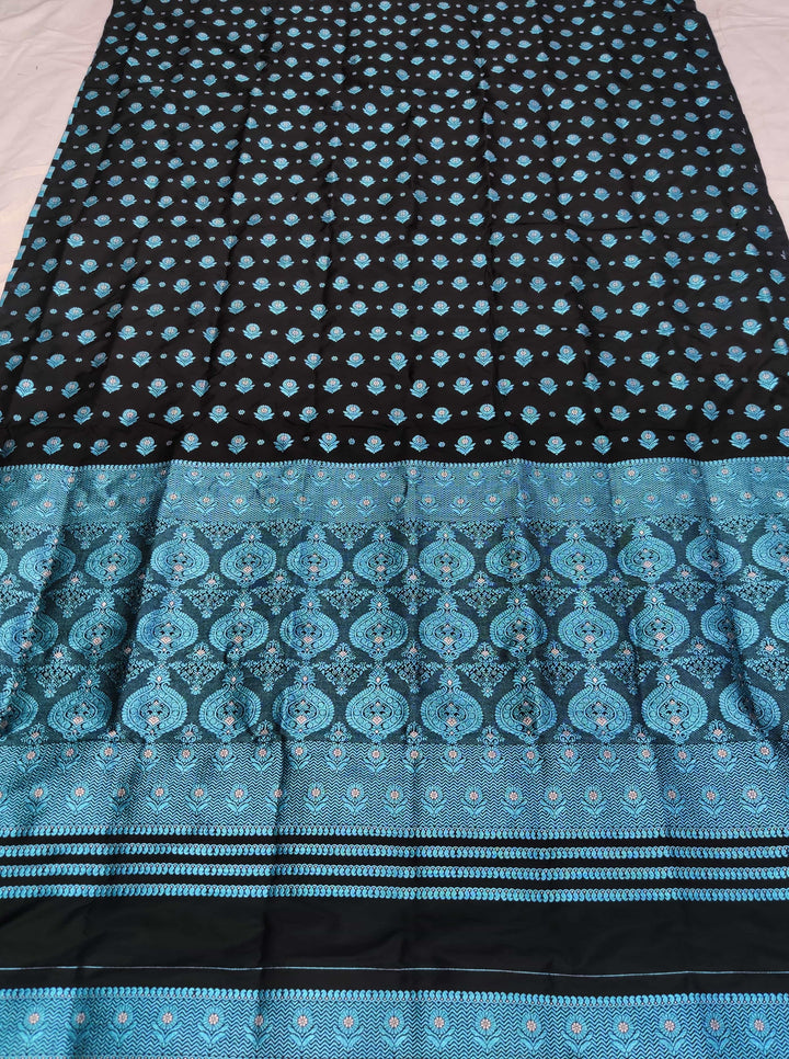 Colouring Jari Mix Set Black Mekhela Sador